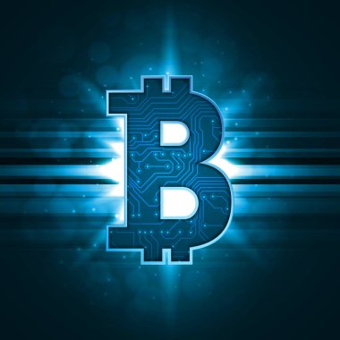 Bitcoin Kripto para birimi işareti