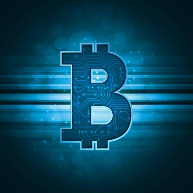Bitcoin Kripto para birimi işareti