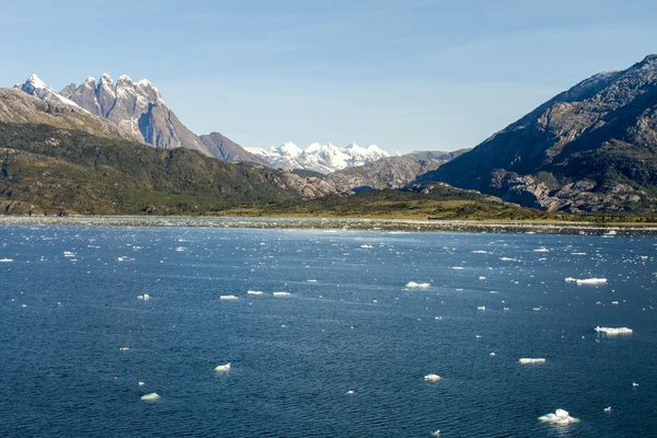 Chilean Fjords And Sarmiento Channel — Stock Photo, Image