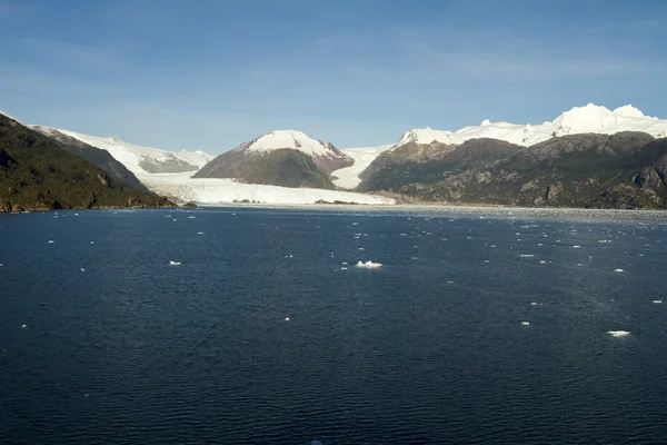 Chili - Paysage glaciaire d'Amalia — Photo