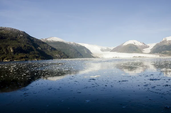 Chile - Amália Glaciar Paisagem — Fotografia de Stock