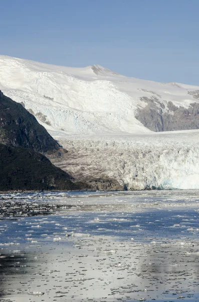 Chile - Amália Glaciar Paisagem — Fotografia de Stock