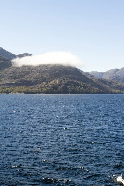 Inside Passage chilijskich fiordach — Zdjęcie stockowe