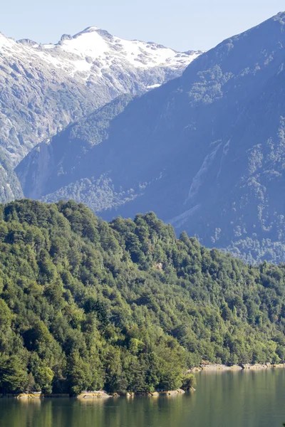 Inside Passage van de Chileense fjorden — Stockfoto