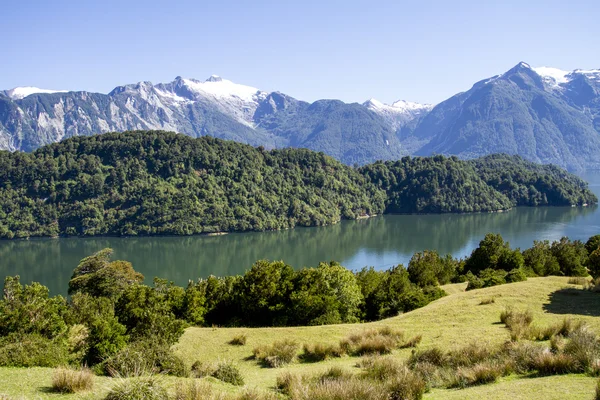 Inside Passage van de Chileense fjorden — Stockfoto