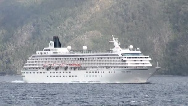 Cruising i glaciären Alley - Patagonien Argentina — Stockvideo