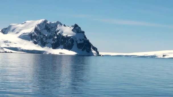 Křižování v Antarktidě - pohádková krajina — Stock video