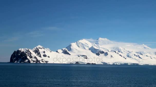 Croisière en Antarctique - Paysage de contes de fées — Video