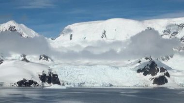 -Küresel ısınma - Antarktika buz oluşumları sahil şeridi