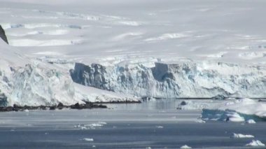 -Küresel ısınma - Antarktika buz oluşumları sahil şeridi