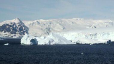 -Küresel ısınma - Antarktika buz oluşumları sahil şeridi