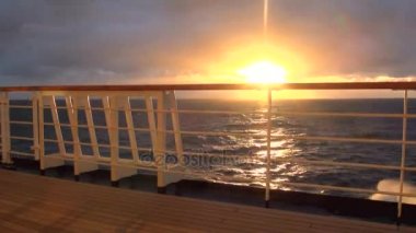 Şili fiyort gün batımı