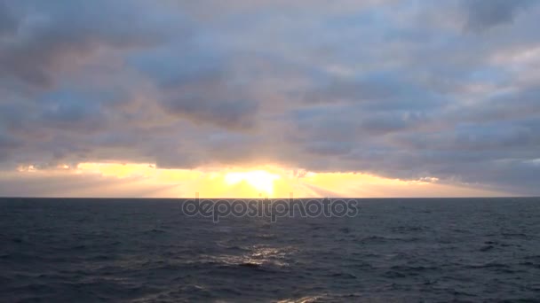 巡航的比格尔海峡 — 图库视频影像
