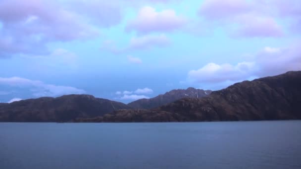 Cruising Beagle Channel — Stockvideo