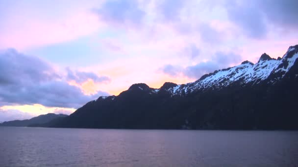 Cestovní Beagle Channel — Stock video