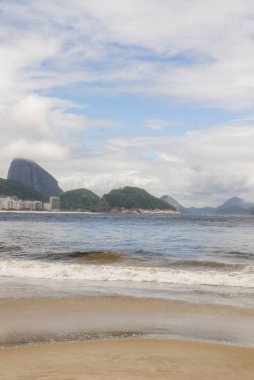 Copacabana Plajı'de Rio de Janeiro - Brezilya