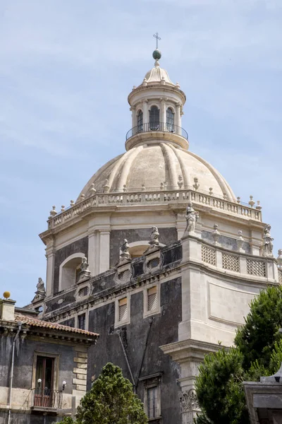 Basilica della Collegiata, Catania, Sicilia, Italia — Foto de Stock