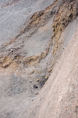 Volkanik kayalar - Etna Dağı Sicilya