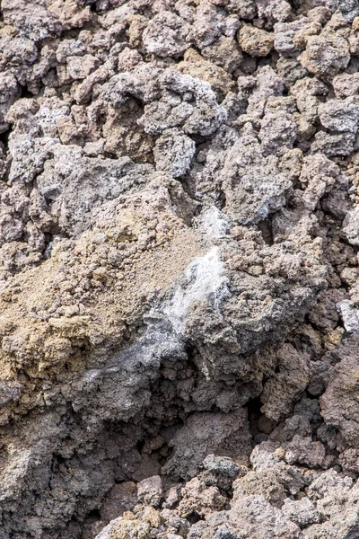 Rocce laviche - Vulcano Etna — Foto Stock