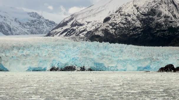 Şili - amalia buzul peyzaj — Stok video