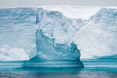 Antarctica - Antarctic Peninsula - Tabular Iceberg in Bransfield clipart