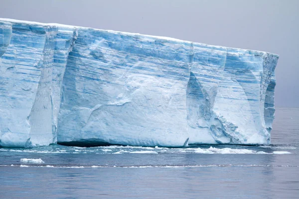 Tabelarycznych Iceberg antarktyda - Półwysep Antarktyczny - w Bransfielda — Zdjęcie stockowe