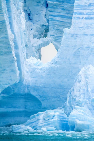 Antartide - penisola antartica - Iceberg tabulare a Bransfield Fotografia Stock