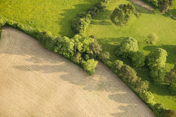 Vue aérienne du paysage du Buckinghamshire — Photo