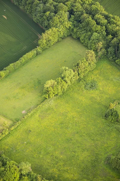 Buckinghamshire manzara havadan görünümü