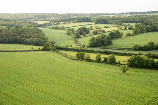 Flygfoto över Buckinghamshire landskap — Stockfoto