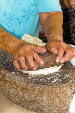 El Fuerte 'de tortilla yapmak - Meksika