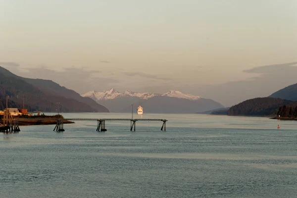 Blick auf juneau - alaska - usa — Stockfoto