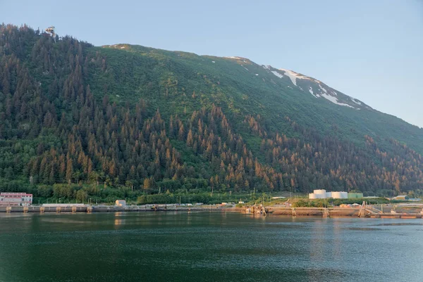 Vista de Juneau - Alaska - EUA — Fotografia de Stock