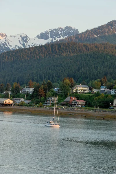 Uitzicht op Juneau - Alaska - Usa — Stockfoto