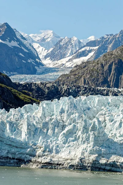 Gletsjerbaai nationaal park Rechtenvrije Stockafbeeldingen