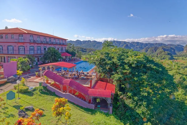 Hotel Los Jazmines in Vinales - Cuba — Stock Photo, Image
