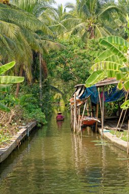 Tha Kha Yüzen Piyasa - Bangkok - Tayland