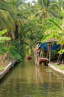 Tha Kha Yüzen Piyasa - Bangkok - Tayland