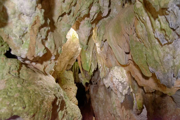 Cueva Del Indio Grotta Indiana Vinales Cuba Guanajatabey Amerindiani Gruppo — Foto Stock