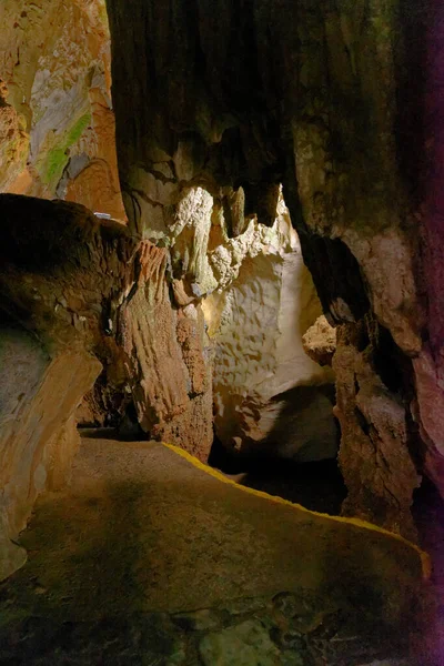 Cueva Del Indio Jaskinia Indyjska Vinales Kuba Guanajatabey Amerindianie Rdzenna — Zdjęcie stockowe