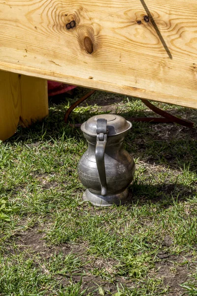 古水壶 中世纪节 英国达勒姆 2018年8月5日 — 图库照片