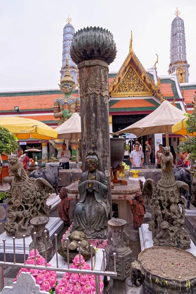 방콕의 에메랄드 부처의 사원에 — 스톡 사진