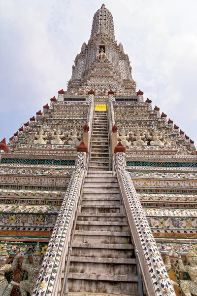 Wat Pho Temple Reclining Buddha Temple Site Chedis Bangkok Thailand — 스톡 사진