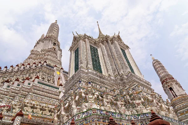 Wat Pho Temple Reclining Buddha Temple Site Chedis Bangkok Thailand — Stock Photo, Image