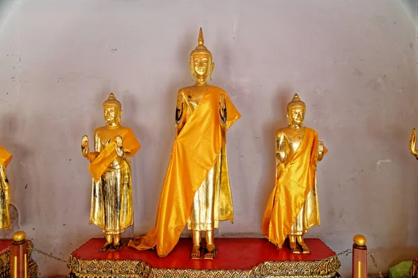 Bangkok Tajlandia Posąg Buddy Wat Pho Leżący Budda Kompleks Świątynny — Zdjęcie stockowe