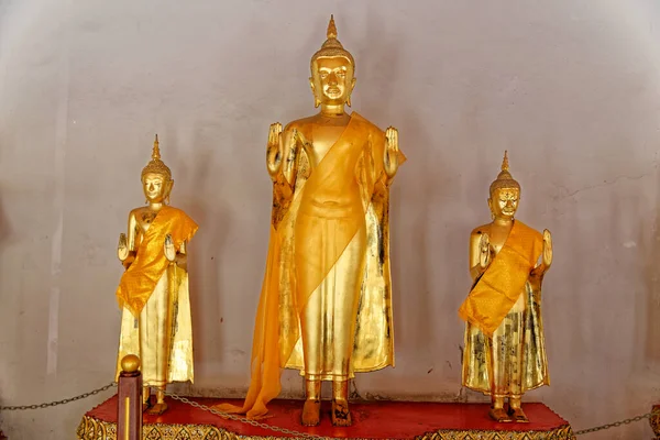 Bangkok Thailandia Statua Buddha Nel Complesso Del Tempio Wat Pho — Foto Stock