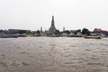 Chao Phraya, Tayland 'ın en büyük nehridir. Bangkok 'tan Tayland Körfezi' ne akıyor. 20 Ocak 2020