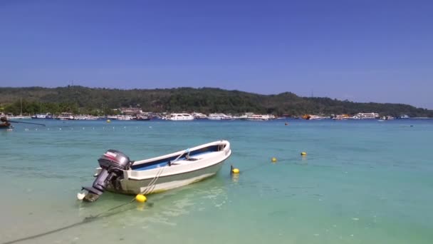 Nang Thailandia Gennaio 2020 Isola Bambù Una Popolare Destinazione Turistica — Video Stock