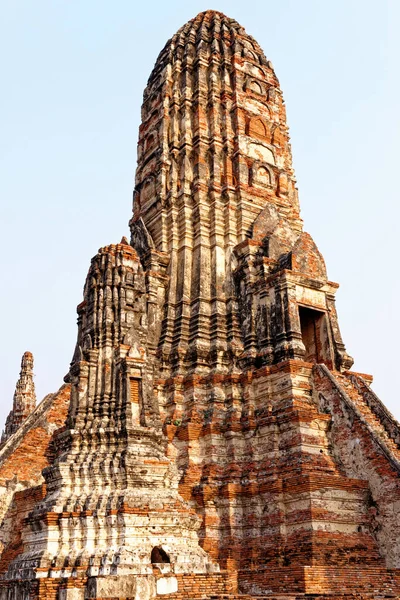 Wat Chaiwatthanaram Temple Ayuthaya Historical Park Unesco World Heritage Site — Stock Photo, Image