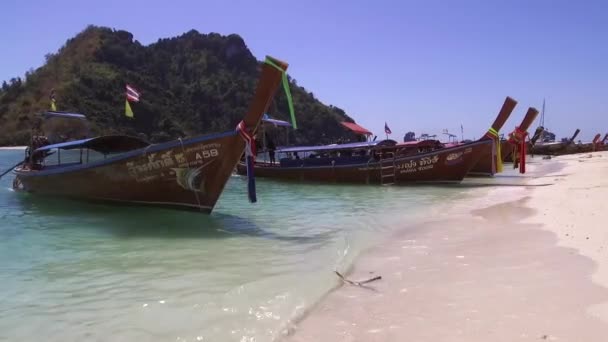 Destination Voyage Plage Sur Île Tup Également Connue Sous Nom — Video